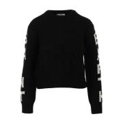 Zwarte Crewneck Sweater MC2 Saint Barth , Black , Dames