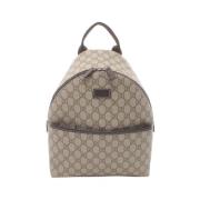 Pre-owned Leather gucci-bags Gucci Vintage , Beige , Dames