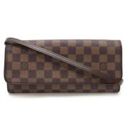 Pre-owned Canvas shoulder-bags Louis Vuitton Vintage , Brown , Dames