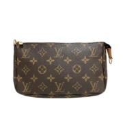 Pre-owned Canvas louis-vuitton-bags Louis Vuitton Vintage , Brown , Da...