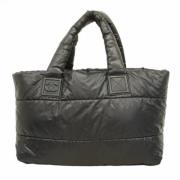 Pre-owned Nylon chanel-bags Chanel Vintage , Black , Dames