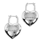 Pre-owned Metal earrings Tiffany & Co. Pre-owned , Gray , Dames