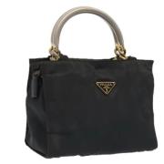 Pre-owned Nylon prada-bags Prada Vintage , Black , Dames