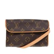 Pre-owned Canvas louis-vuitton-bags Louis Vuitton Vintage , Brown , Da...