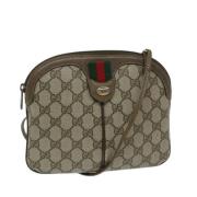 Pre-owned Canvas gucci-bags Gucci Vintage , Beige , Dames