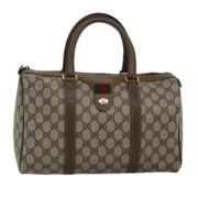 Pre-owned Leather gucci-bags Gucci Vintage , Beige , Dames