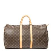 Pre-owned Canvas louis-vuitton-bags Louis Vuitton Vintage , Brown , Da...