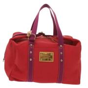 Pre-owned Canvas louis-vuitton-bags Louis Vuitton Vintage , Red , Dame...