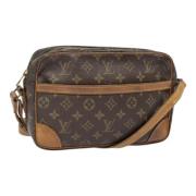 Pre-owned Canvas louis-vuitton-bags Louis Vuitton Vintage , Brown , Da...