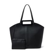 Veelzijdige Tote Bag met interne sluiting Staud , Black , Dames