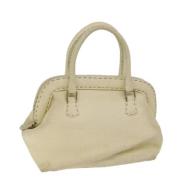 Pre-owned Canvas fendi-bags Fendi Vintage , Beige , Dames