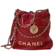 Pre-owned Fabric chanel-bags Chanel Vintage , Red , Dames