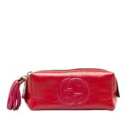 Pre-owned Leather gucci-bags Gucci Vintage , Pink , Dames