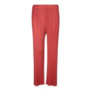 Rode broek voor vrouwen Issey Miyake , Red , Dames