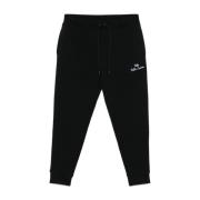 Zwarte Jerseybroek met Logoborduursel Polo Ralph Lauren , Black , Here...