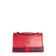 Pre-owned Leather louis-vuitton-bags Louis Vuitton Vintage , Red , Dam...