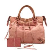 Pre-owned Leather balenciaga-bags Balenciaga Vintage , Pink , Dames