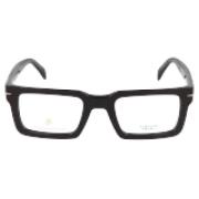 Retro vierkante montuur bril Eyewear by David Beckham , Black , Unisex