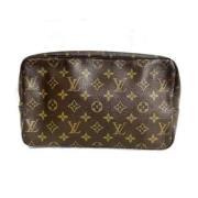 Pre-owned Canvas louis-vuitton-bags Louis Vuitton Vintage , Brown , Da...