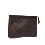 Pre-owned Canvas louis-vuitton-bags Louis Vuitton Vintage , Brown , Da...