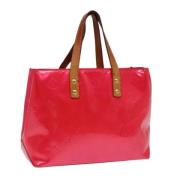 Pre-owned Leather handbags Louis Vuitton Vintage , Pink , Dames