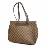 Pre-owned Fabric shoulder-bags Louis Vuitton Vintage , Brown , Dames