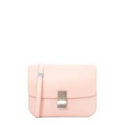 Pre-owned Leather celine-bags Celine Vintage , Pink , Dames