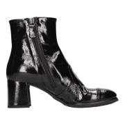 Laarzen Zwart DEL Carlo , Black , Dames