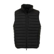 Zwarte Gilet Jassen voor Mannen Save The Duck , Black , Heren