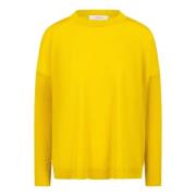 Stijlvolle Sweaters Collectie Jucca , Yellow , Dames