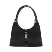 Pre-owned Leather gucci-bags Gucci Vintage , Black , Dames