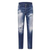 Cool Guy Jeans met Used-Look Dsquared2 , Blue , Heren