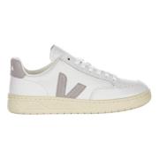 Witte Leren Sneakers voor Mannen Veja , White , Heren