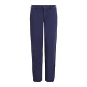 Relaxed fit jeans met leren afwerking Emporio Armani , Blue , Dames