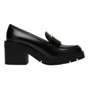 Stijlvolle Benilde Loafer Schoen Salvatore Ferragamo , Black , Dames