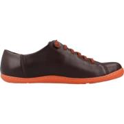 Casual Sneakers voor Dagelijks Gebruik Camper , Brown , Heren