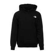 Zwarte Sweaters Raglanredbox Hoodie Stijlvol The North Face , Black , ...