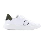 Stijlvolle Katoenmix Sneakers Philippe Model , White , Heren