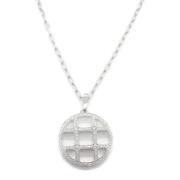 Pre-owned White Gold necklaces Cartier Vintage , Gray , Dames