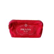 Pre-owned Canvas home-office Prada Vintage , Red , Dames