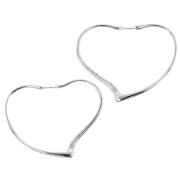 Pre-owned Metal earrings Tiffany & Co. Pre-owned , Gray , Dames