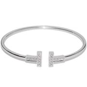 Pre-owned Metal bracelets Tiffany & Co. Pre-owned , Gray , Dames