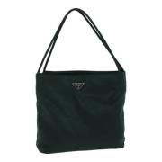 Pre-owned Nylon totes Prada Vintage , Green , Dames