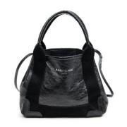 Pre-owned Leather handbags Balenciaga Vintage , Black , Dames