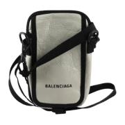 Pre-owned Leather balenciaga-bags Balenciaga Vintage , White , Dames