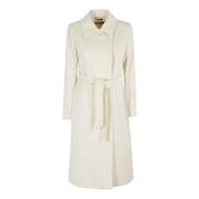 Witte wollen jas Max Mara Studio , White , Dames