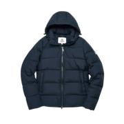 Mini Ripstop Hooded Jas Pyrenex , Blue , Heren