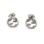 Pre-owned Silver earrings Gucci Vintage , Gray , Dames