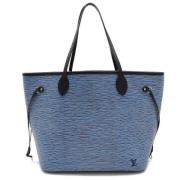 Pre-owned Leather shoulder-bags Louis Vuitton Vintage , Blue , Dames