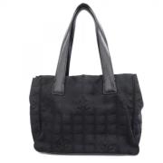 Pre-owned Nylon chanel-bags Chanel Vintage , Black , Dames